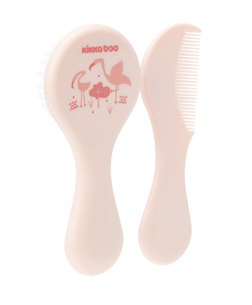 Brosse et peigne Flamingo