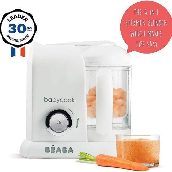 BabyCook Solo Blanc Silver