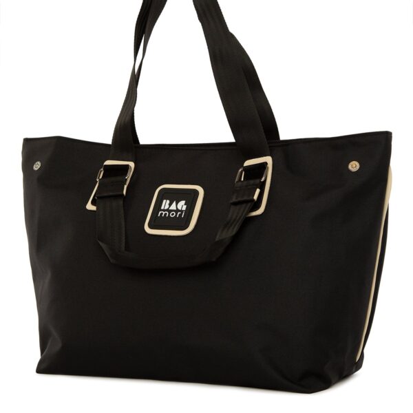 Sac à langer Noir boutons presse - Bagmori