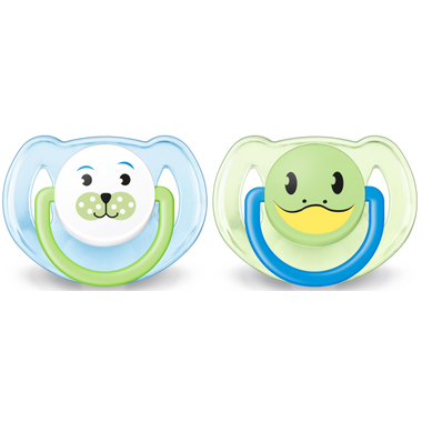 Lot 2 Sucettes Orthodontiques 6-18 Mois+