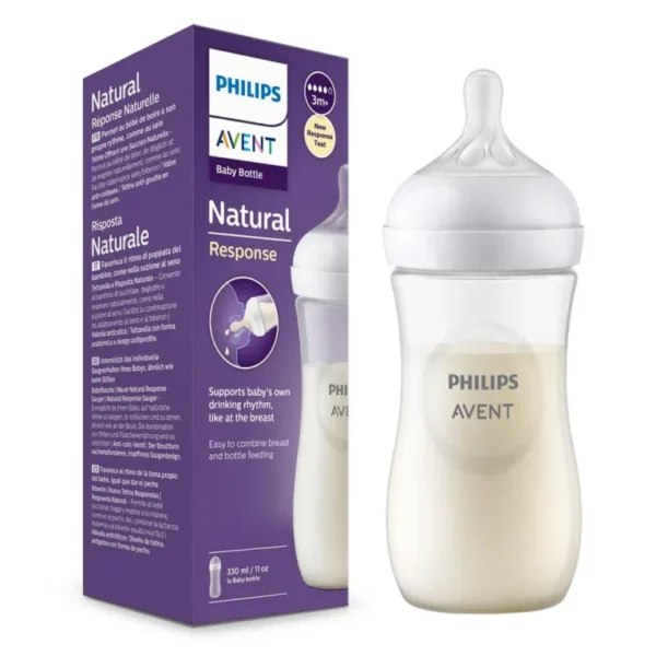biberons Natural Response 330 ml avec tétines T4 Ultra Air