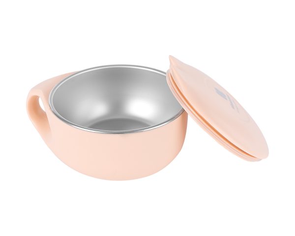 Bol inox 200ml Chat Rose