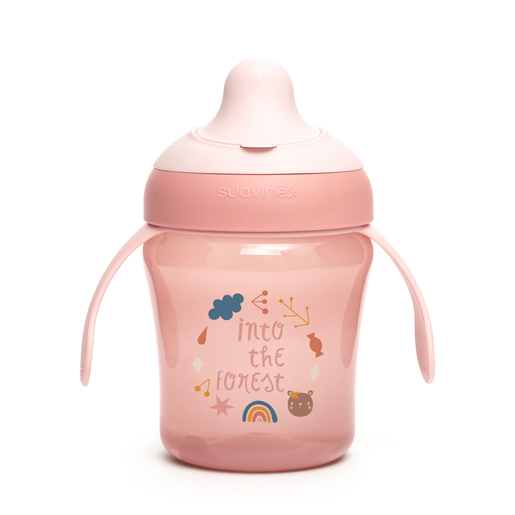 Tasse d'apprentissage avec anses Forest Rose – Suavinex