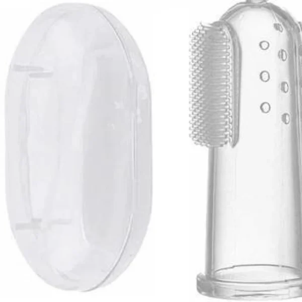 Brosse à dents en silicone avec étui - Babyjem