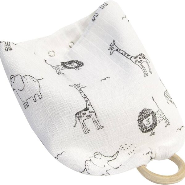 Bavoir Bandana Anneau de dentition - Zoo