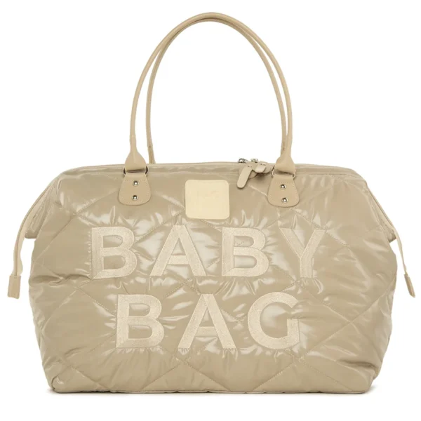 Sac à langer Baby Bag Capitonné Beige - Bagmori