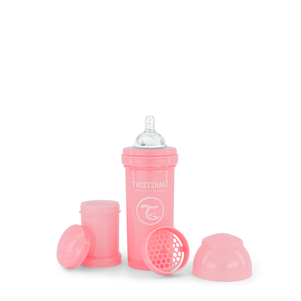 Biberon Anti-colic 260 Ml Rose - Twistshake