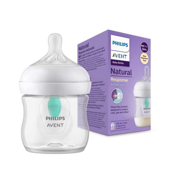 Biberon à Réponse Naturelle de 125 ml avec valve AirFree