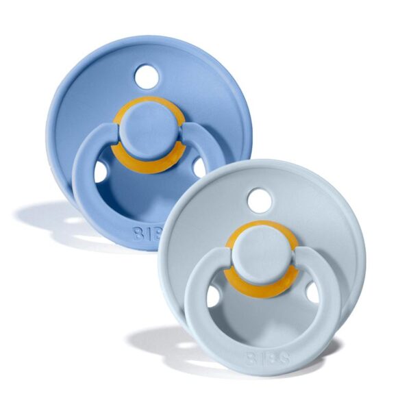Bibs Lot de 2 Sucettes Sky / Baby Blue 0 -6 mois