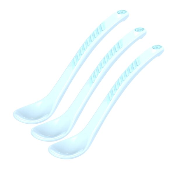 Lot de 3 cuillères  4m+ Bleu - Twistshake