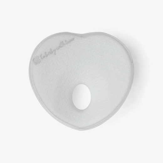 Oreiller ergonomique Cœur anti tête plate - Kikkaboo