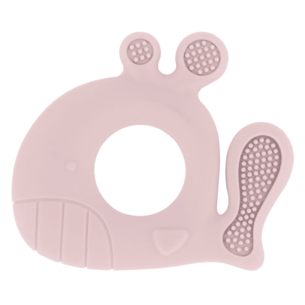 Anneau de dentition Baleine Rose