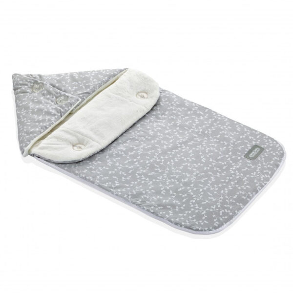 Couverture multifonction en coton Gris - Babyjem