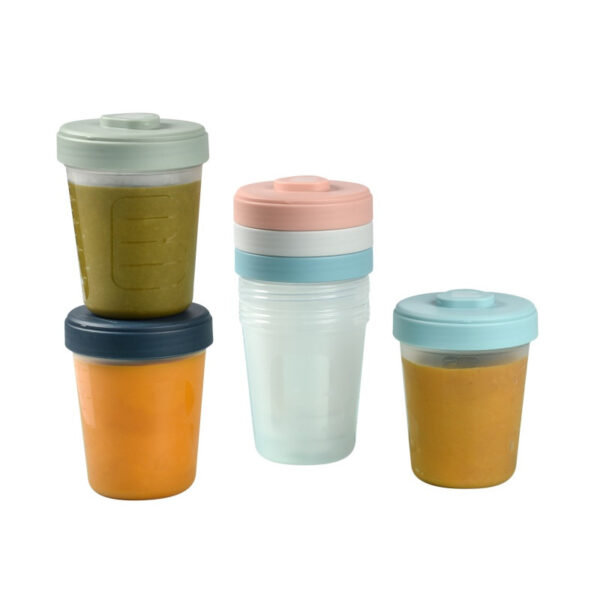 Set de 6 portions clip 2ème âge - 6 x 250 ml