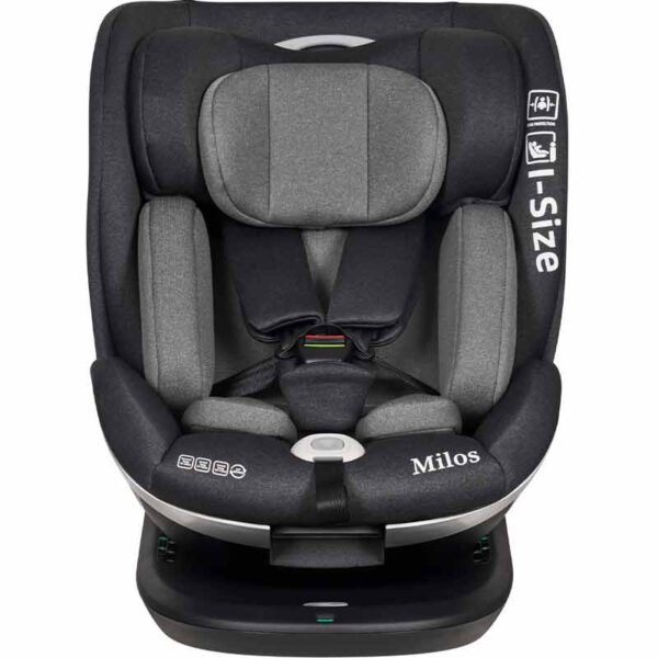 Siège auto gris clair Milos groupe 0-1-2-3 de 0 à 36 kg - Ms