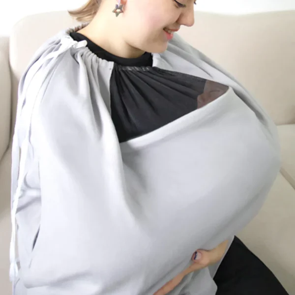 Tablier d'allaitement Gris - Babyjem