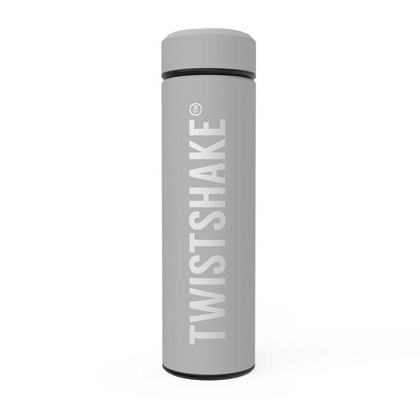 Thermos en acier inoxydable 420 ml  Gris - Twistshake