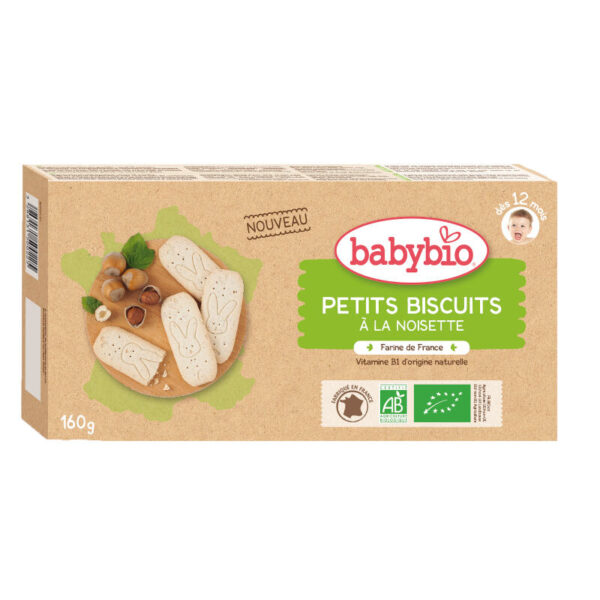 Petits biscuits à la noisette 160 g - BabyBio