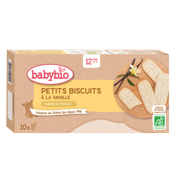 Petits biscuits à la vanille 160 g - BabyBio