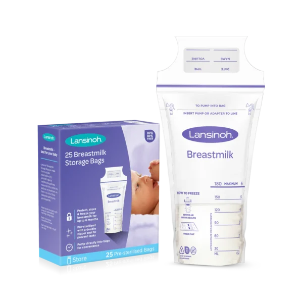 Lansinoh sachet de conservation de lait 25 Pcs