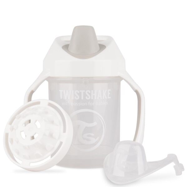 Tasse à bec 230 ml 4m+ Blanc - Twistshake