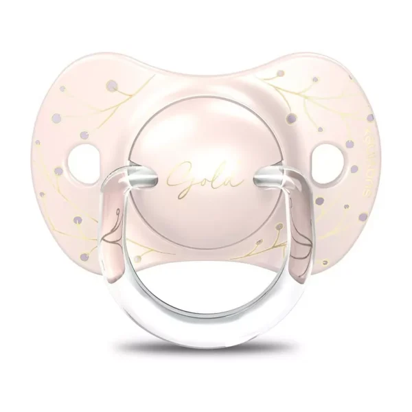 Sucette Suavinex Silicone rose 0-6mois Premium Gold - Suavinex