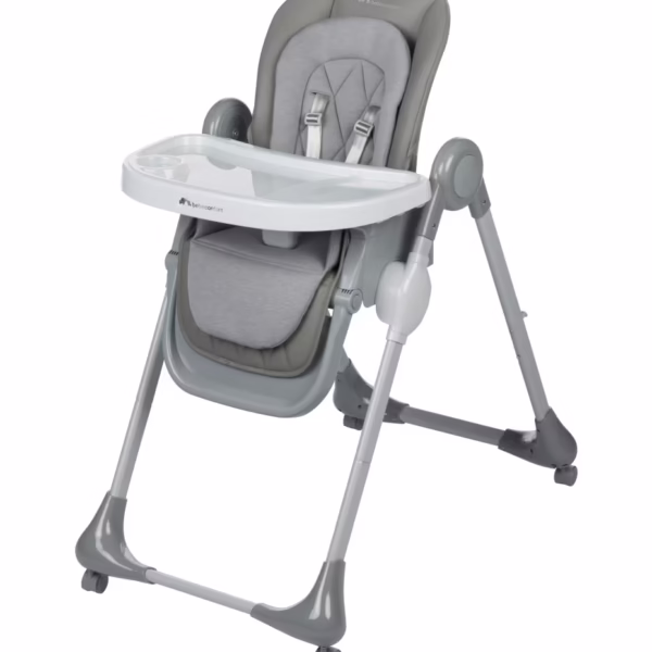 Chaise haute Olea Mineral gris - Bebeconfort