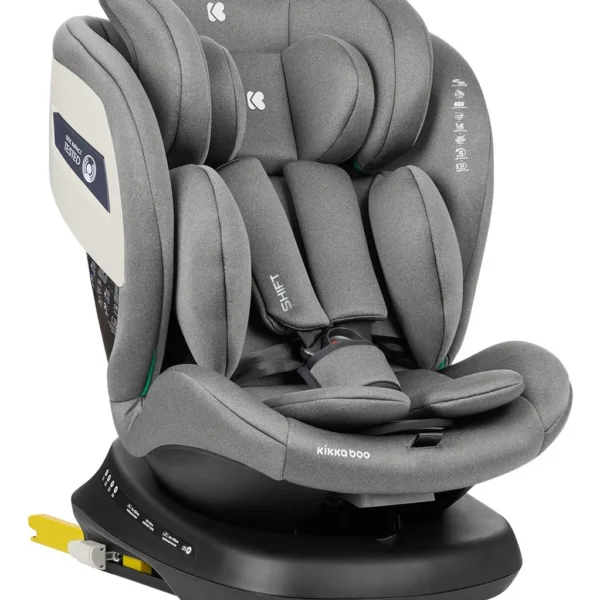 Siège auto Shift Gris groupe 0+/1/2/3 (0-36 kg) Isofix rotatif 360°