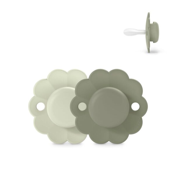 Sucette en silicone Wonder SX Pro 6-18 mois vert bleu - Suavinex