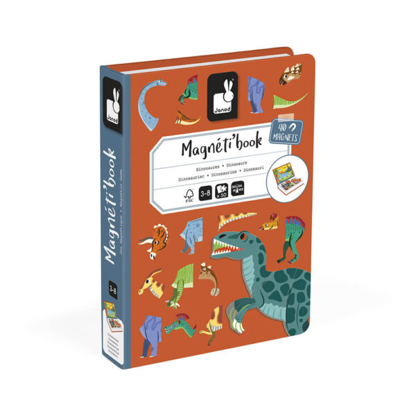 Magneti book Dinosaures