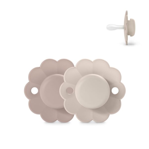 Sucette en silicone Wonder SX Pro 0-6 mois rose poudré - Suavinex