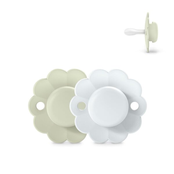 Sucette en silicone Wonder SX Pro 0-6 mois vert bleu - Suavinex