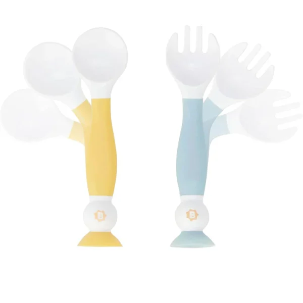 Couverts D'apprentissage Flexibles 6M+  - Badabulle