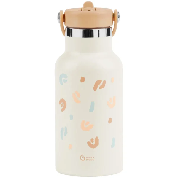 Gourde Inox Little Explorer Ivoire - BABYMOOV