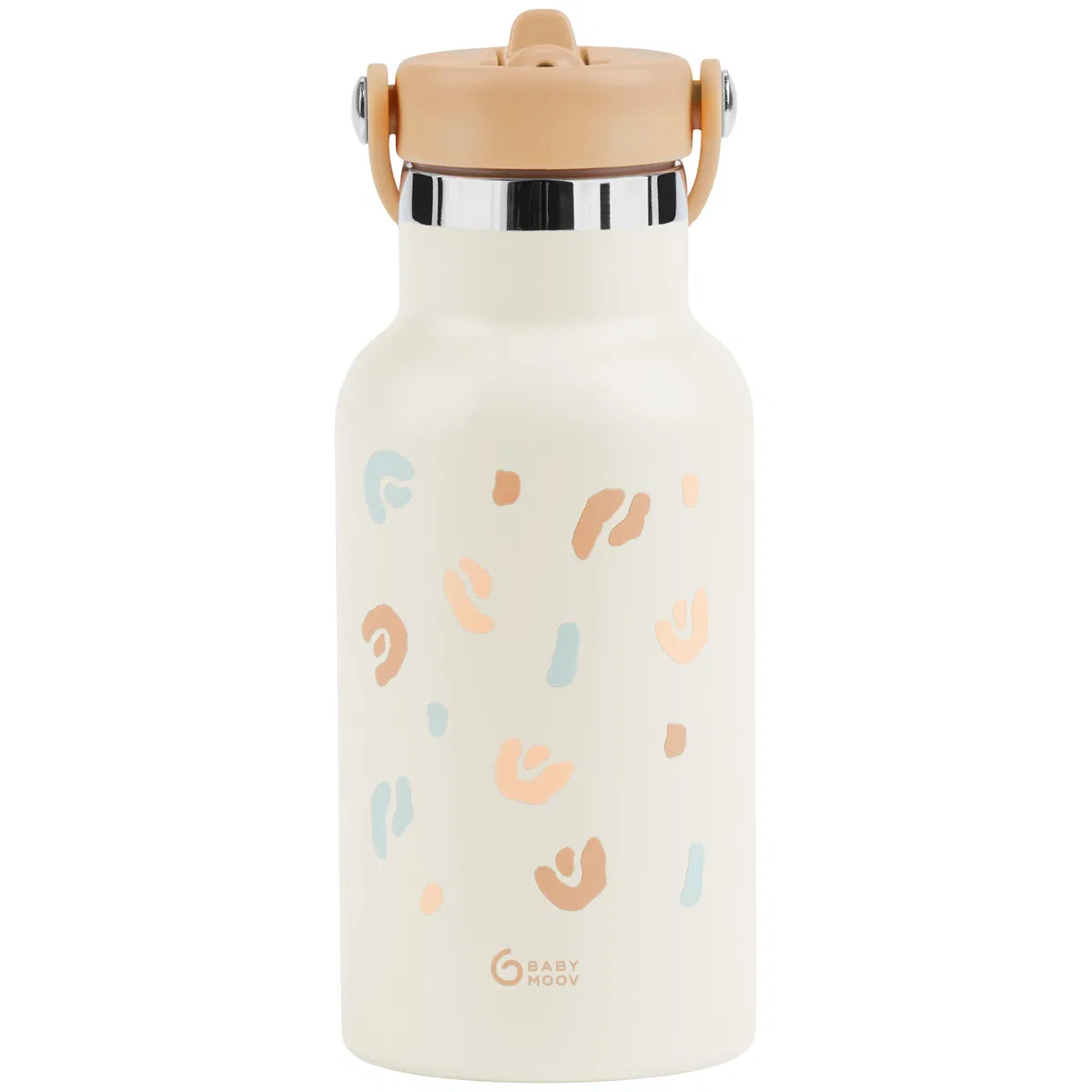 Babymoo- Little-Explorer-Edelstahl-Trinkflasche-ivory-1