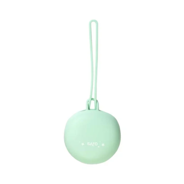 Boite de sucette en silicone mint - Saro