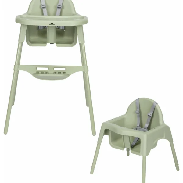 Chaise haute mint doux- Bebeconfort