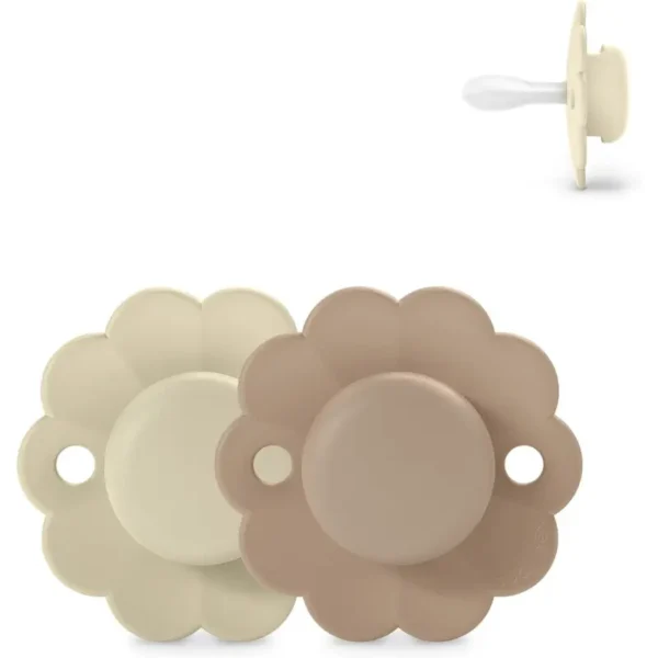 Sucette en silicone Wonder SX Pro 6-18 mois Marron beige - Suavinex