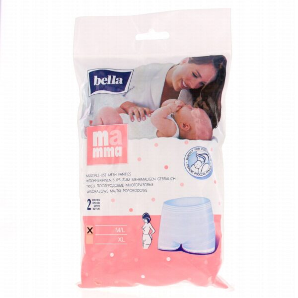 2 Lot Culottes Post Partum Réutilisables M/L-Bella Mamma