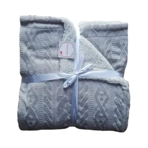 Couverture pour bébé  gris - Naf Naf