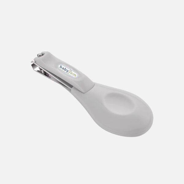 Ciseaux à ongles pour bébé gris - Babyjem