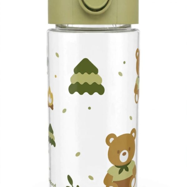 Gourde a Eau Enfant 500ml Modèle Gardent Explorer Vert- miniland