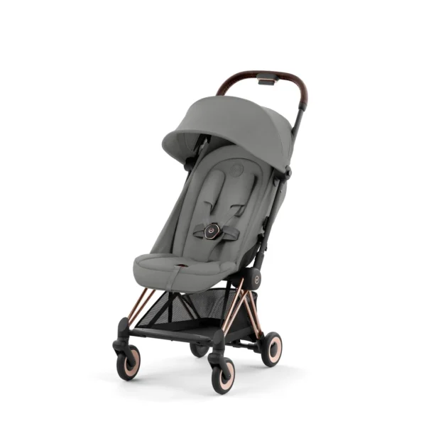 Poussette Coya Gris châssis Rose gold - Cybex